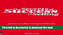 Books Secrets of Success in Selling: 12 Ways to Achieve Expectional Results (Prentice Hall