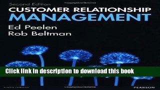 Books Customer Relationship Management Free Download