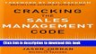Books Cracking the Sales Management Code: The Secrets to Measuring and Managing Sales Performance