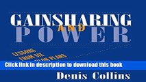 Ebook Gainsharing and Power: Lessons from Six Scanlon Plans (ILR Press Books) Free Online