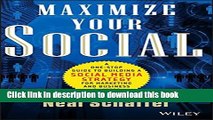 Books Maximize Your Social: A One-Stop Guide to Building a Social Media Strategy for Marketing and