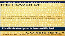 Ebook The Power of Consistency: Prosperity Mindset Training for Sales and Business Professionals