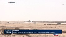 Israeli air force to take part in U.S. exercise alongside Pakistan