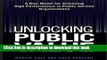 Books Unlocking Public Value: A New Model For Achieving High Performance In Public Service