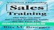 Books Vacation Ownership Sales Training: The One-on-One Successful Training Guide for the First