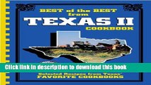 Books Best of the Best from Texas II: Selected Recipes from Texas  Favorite Cookbooks Full Online