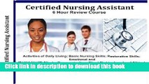 Books CNA Certified Nursing Assistant Review; Nursing Assistant Prep Comprehensive Review for the