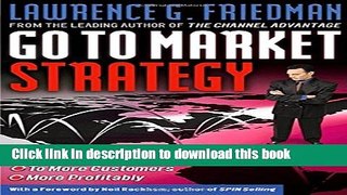 Books Go To Market Strategy Free Online
