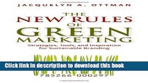 Books The New Rules Of Green Marketing: Strategies, Tools, and Inspiration for Sustainable