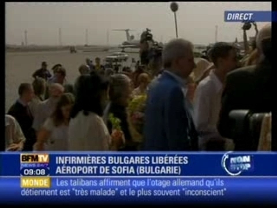 Libération des infirmières bulgares