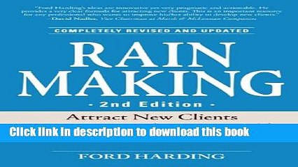 Books Rain Making: Attract New Clients No Matter What Your Field Full Online