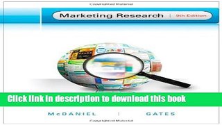 Ebook Marketing Research Full Online