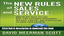 Ebook The New Rules of Sales and Service: How to Use Agile Selling, Real-Time Customer Engagement,