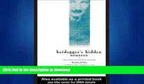 READ book  Heidegger s Hidden Sources: East-Asian Influences on his Work  FREE BOOOK ONLINE
