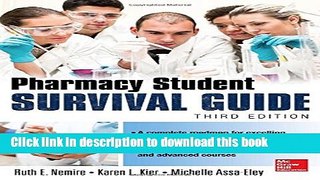 Ebook Pharmacy Student Survival Guide, 3E (Nemire, Pharmacy Student Survival Guide) Full Online