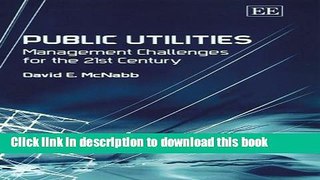 Books Public Utilities: Management Challenges for the 21st Century Free Online