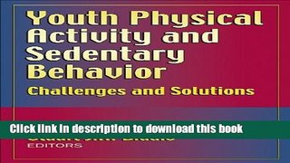 Books Youth Physical Activity and Sedentary Behavior Free Download
