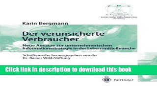 Ebook Der verunsicherte Verbraucher: Neue AnsÃ¤tze zur unternehmerischen Informationsstrategie in