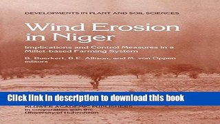 Ebook Wind Erosion in Niger: Implications and Control Measures in a Millet-based Farming System