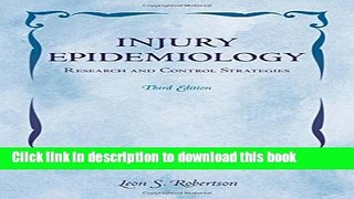 Ebook Injury Epidemiology: Research and Control Strategies Free Online