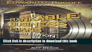 Books Bankable Business Plans: Second Edition Free Online