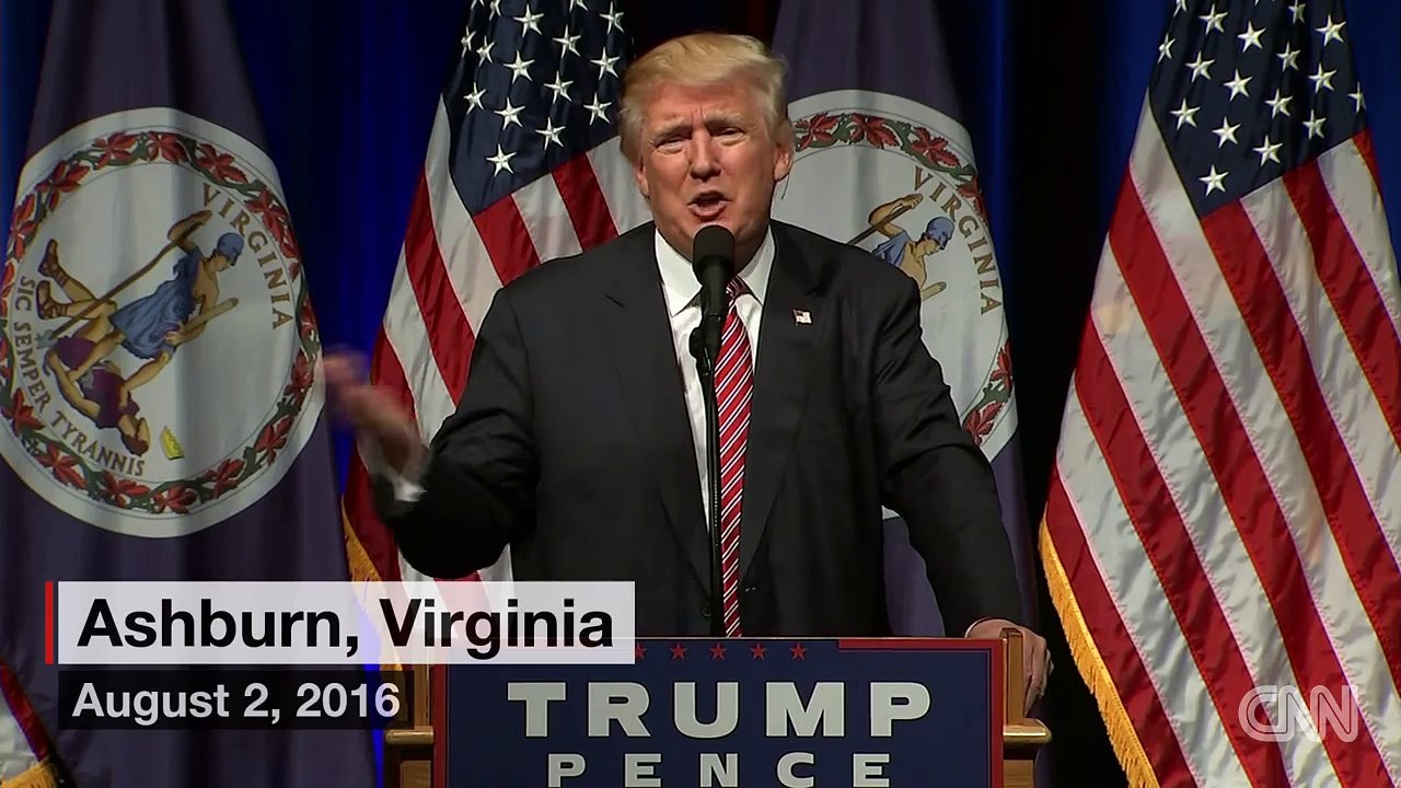 Donald Trump s'en prend à un bébé en plein meeting