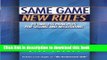 Books Same Game, New Rules: 23 Timeless Principles for Selling and Negotiating Full Online