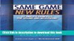 Books Same Game, New Rules: 23 Timeless Principles for Selling and Negotiating Free Online