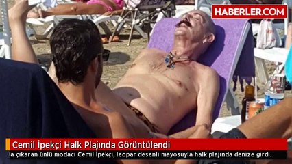 Cemil İpekçi Halk Plajında Görüntülendi