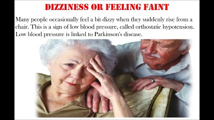 Early Signs Of Parkinson's Disease