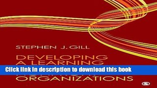 Ebook Developing a Learning Culture in Nonprofit Organizations Full Online