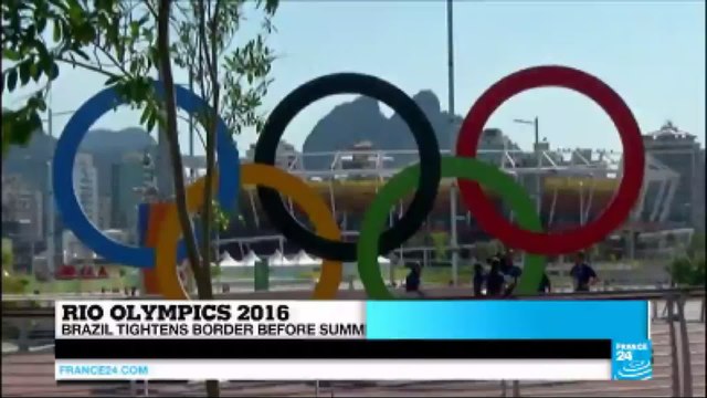 Rio Olympics 2016: Brazil tightens border before summer games