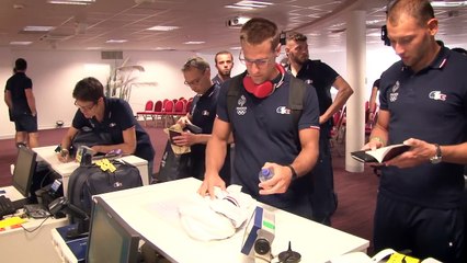 Départ aviron, gymnastique et rugby - Rio 2016