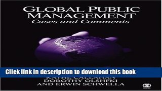 Books Global Public Management: Cases and Comments Free Online
