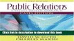 Books Public Relations: A Values-Driven Approach, Cases Edition (3rd Edition) Full Online