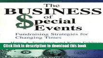 Ebook The Business of Special Events: Fundraising Strategies for Changing Times Full Online