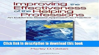 Ebook Improving the Effectiveness of the Helping Professions: An Evidence-Based Approach to