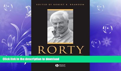 READ book  Rorty and His Critics  FREE BOOOK ONLINE