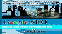 Books Google Seo Advanced 2.0 Black   White Version: The Ultimate Web Development   Search Engine