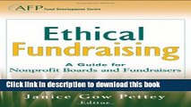 Ebook Ethical Fundraising: A Guide for Nonprofit Boards and Fundraisers (AFP Fund Development