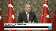 Turquie : Recep Tayyip Erdogan accuse l'occident de soutenir le terrorisme et les putschistes