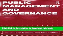 Ebook Public Management and Governance Full Online
