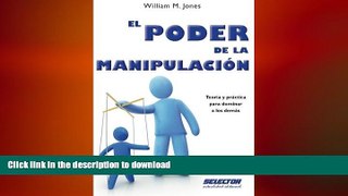 READ PDF El poder de la manipulaciÃ³n (Spanish Edition) READ NOW PDF ONLINE