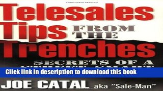 Books Telesales Tips From The Trenches: Secrets of a Street-Smart Salesman Free Online