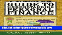 Ebook Wall Street Journal Guide to Understanding Personal Finance:  Mortgages, Banking, Taxes,