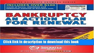 Ebook Bankruptcy: An Action Plan for Renewal with CDROM (Socrates Answers) Free Online