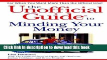 Books The Unofficial Guide to Minding Your Money Free Online