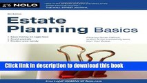 Ebook Estate Planning Basics Free Online