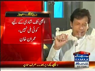 Jab koi milegi to teesri shadi karlunga, abhitak shadi ke liye koi nahi mili - Imran Khan