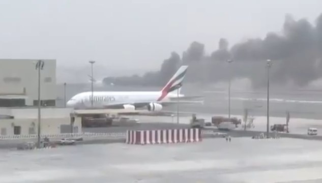 Les vidéos chocs de l'avion d'Emirates accidenté à Dubaï